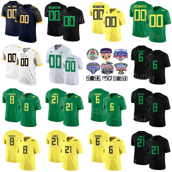 

ncaa oregon ducks college football 21 lamichael james jersey 96 haloti ngata 28 jonathan stewart 8 marcus mariota 6 deanthony thomas univers, Black