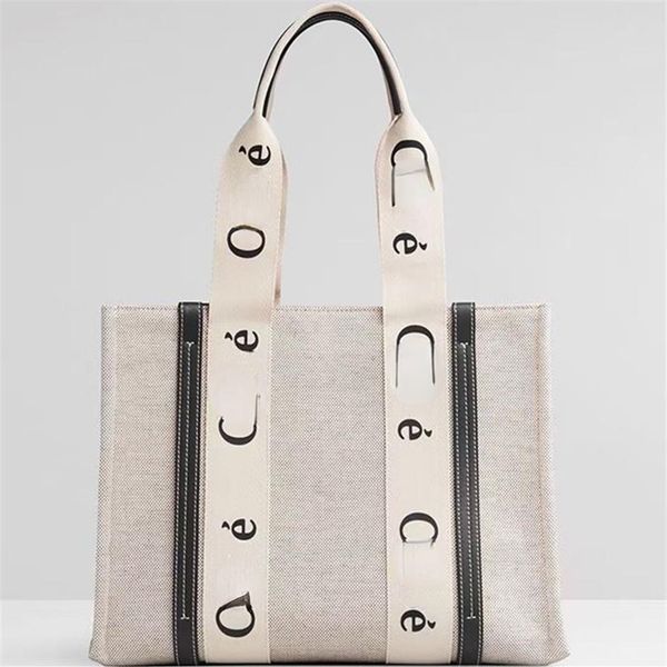 

shoulder bags letter print stripe evening bags large capacity tote canvas female japanese casual handbag shopping bag278u