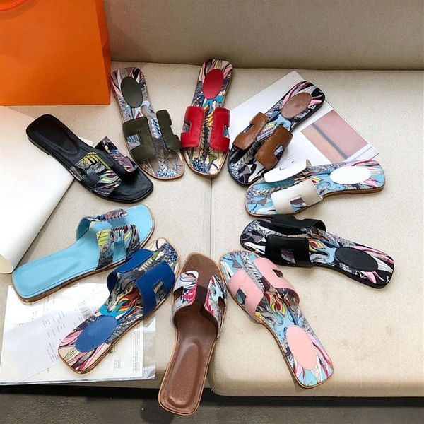 

classic women slippers embroidery sandals floral brocade fashion flip flops striped beach genuine leather dazzle flowers slipper w254l, Black