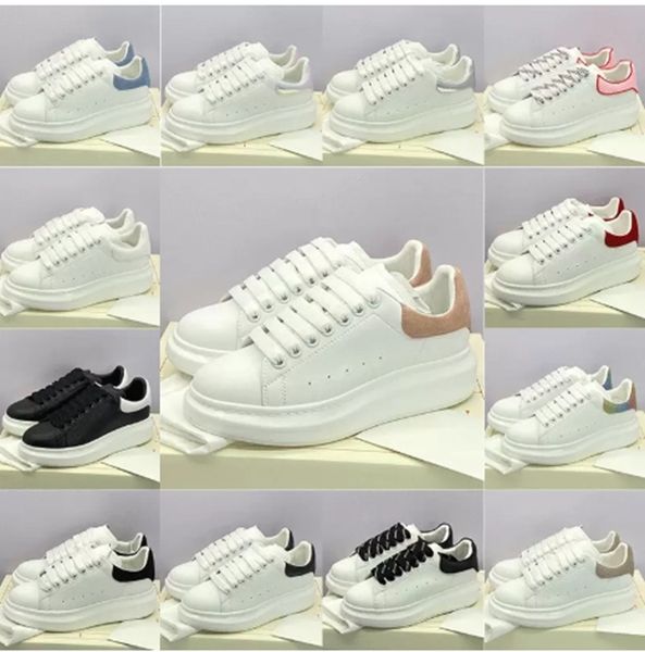 

casual shoes espadrilles flats luxury sneakers mqueen shoes 3m reflective alexander platform oversized mens womens, Black;brown