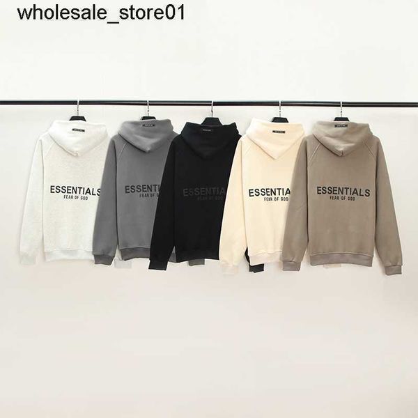 

men's hoodies designer sweatshirts new essential couple fashion streetwear hoodie sweater, Black