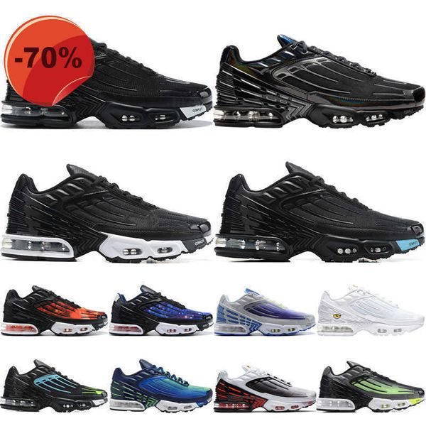 

tn plus se iii 3 ultra mens running shoes triple white black hyper blue green women trainers cushion sneakers outdoor sports shoes 36-45