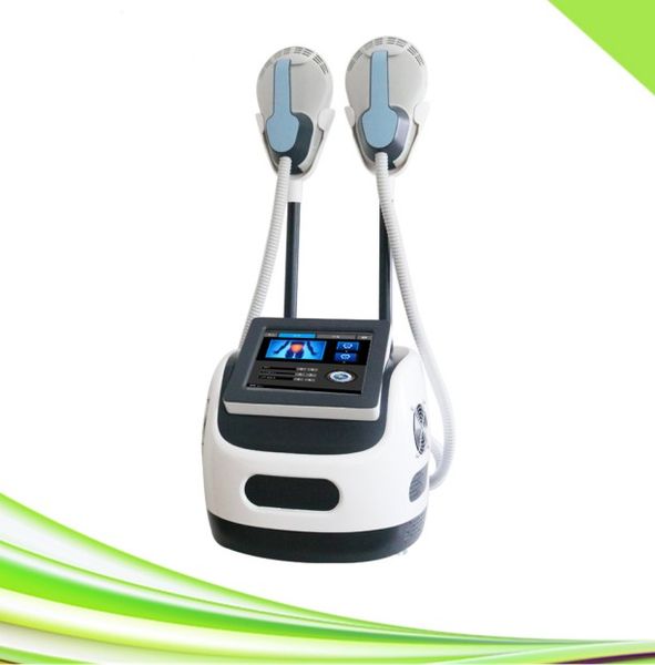 

ems muscle stimulator abs electromgnetic muscles stimulation device slimming sculpting 2 handles pads massager fitness hiemt rf ems body scu