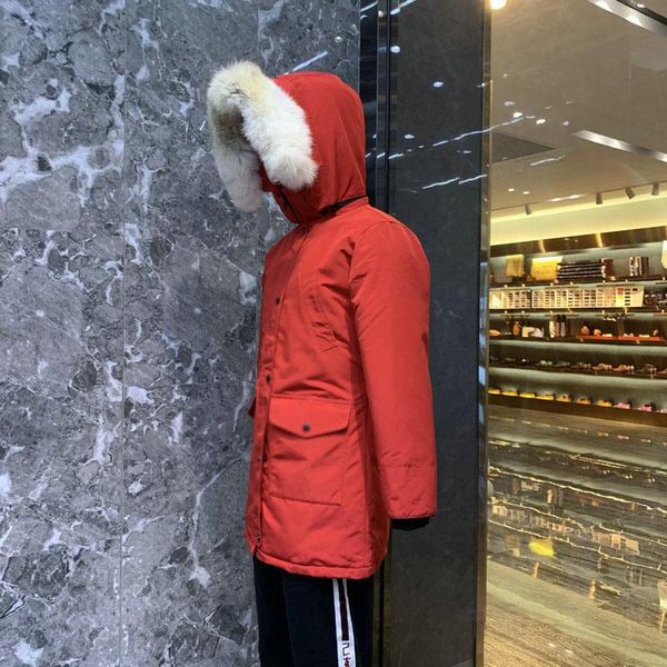 

women desinger down jacket outerwear suitable for extreme cold areas windproof outerwear long-linepuffa hooded fourrure warm coat size xxxl, Black