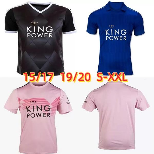 

15 16 17 soccer jerseys 19 20 vardy kante mahrez champion jersey drinkwater okazaki vintage camiseta man football shirt home blue away black