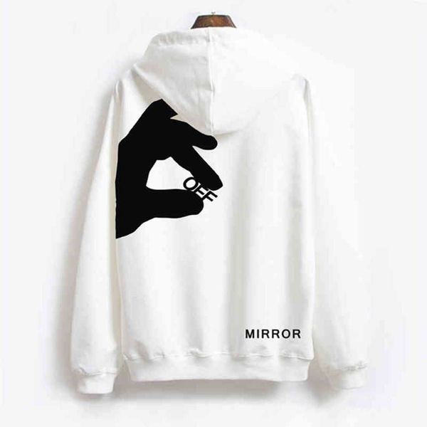 

offs mens hoodies 2022 style trendy fashion sweater painted arrow crow stripe loose hoodie men's and women's coat t-shirts, Black