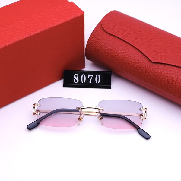 

designer sunglasses mens women luxury glasses sun glass for womens adumbral square fashion electroplated metal frame travel green color sung, White;black