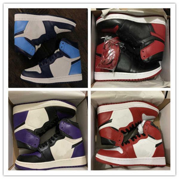 

shoes wholesale obsidian 1s court purple i bred men women qinmin123 shipping size 7-13