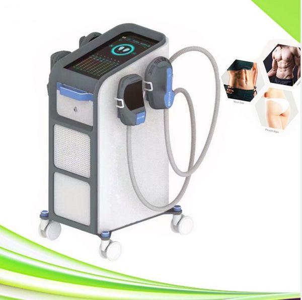 

ems muscle stimulator machine hiemt rf sculpting training suit full body massager slim 4 handles fitness maquina estimulador muscular ems