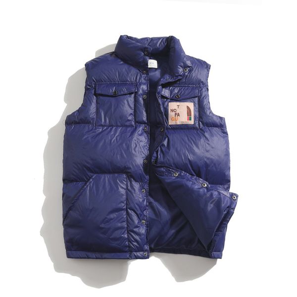 

designer men's down vest plus size outerwear & coats jacket zipper open lapel sleeveless winter warm women's overcoat nylon waterp, Black;brown