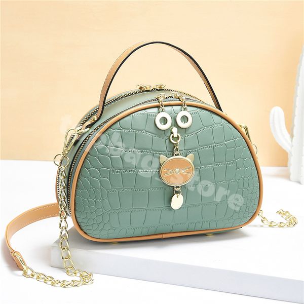 

hbp shoulder bags new casual stone grain portable chain diagonal cross women's bag shopping wallet card holder