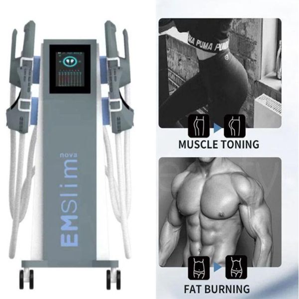 

2023 hiemt pro slimming machine ems rf abs muscle building machines 10 tesla slimming emslim contouring machines
