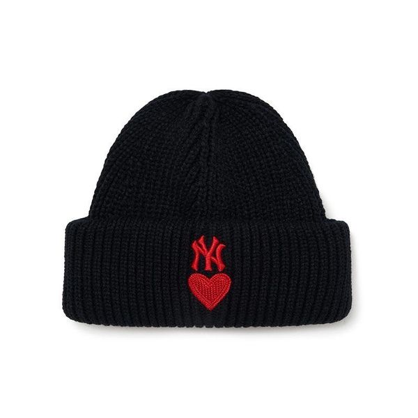 

22 autumn and winter knitting windproof cap new love wool couple letters large standard embroidery men and women with the same paragraph, Blue;gray