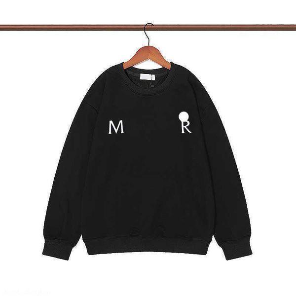 

designer maya mens hoodies embroidered badge womens hoodie french brand sweatshirts clothing top, Black