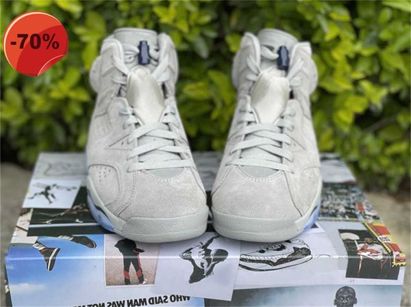 

authentic 6 georgetown basketball shoes magnet college navy 3m reflective red oreo sneakers 6s metallic silver retro athletic men sports