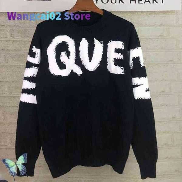 

men's sweaters men's sweaters 2022 fall winter oversized men women coup mcqueen sweater 101422h, White;black