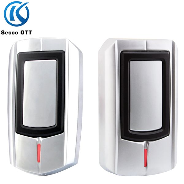

125khz non-contact metal rf card reader rs485 rs232 ttl level format outdoor waterproof anti-theft anti-smashing dc5v 9-16v 24v wide voltage