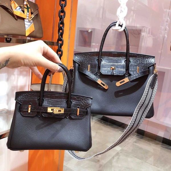 

muc4 designer womens classic tote emmaess crocodile graphite grey crocodile skin platinum sewn customized ladys bags luxury exclusive herbag