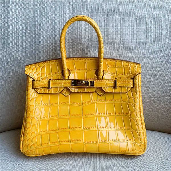 

d1jt sewn bags designer customized womens classic skin tote emmaess crocodile platinum graphite grey ladys crocodile luxury exclusive herbag