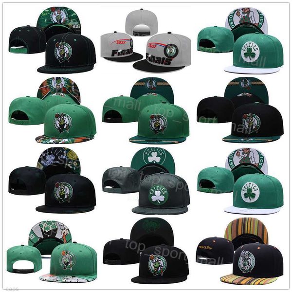 

basketball caps sun summer adjustable hats snapback jaylen brown jayson tatum al horford team color black green white fitted casquette men, Black;white