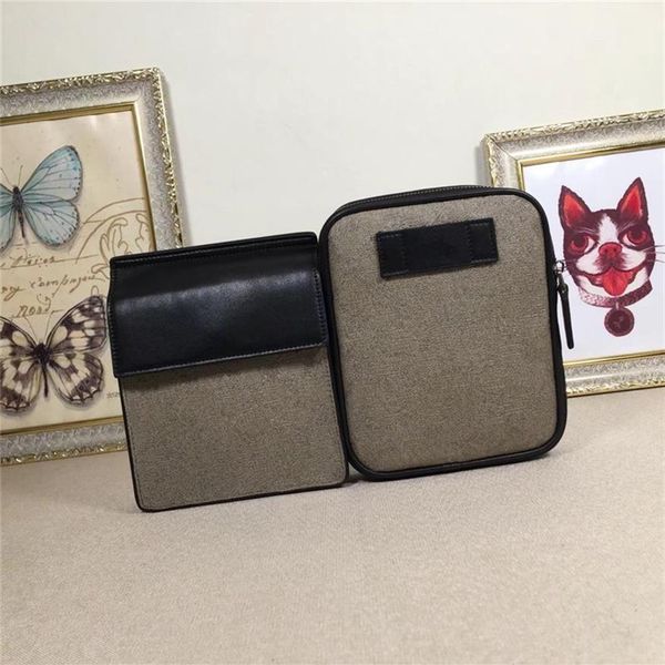 

two bag men and women waist bags leather fanny pack printed waistpacks for man286q