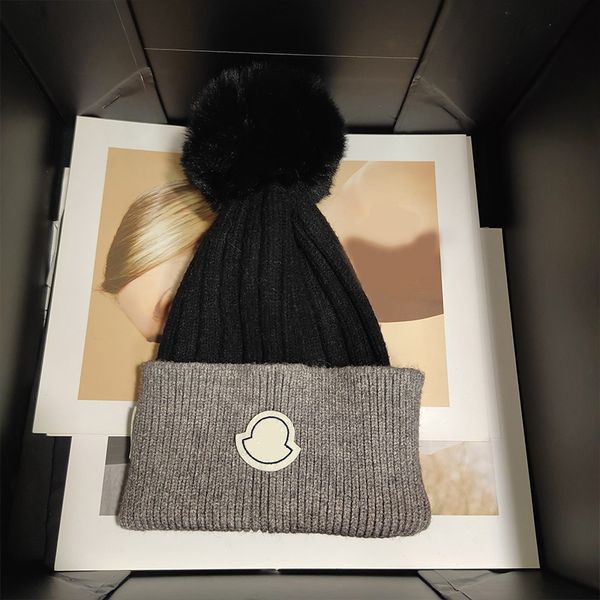 

beanie designer knitted cap hat skull caps for men women winter 9 colors hight quality hats, Blue;gray