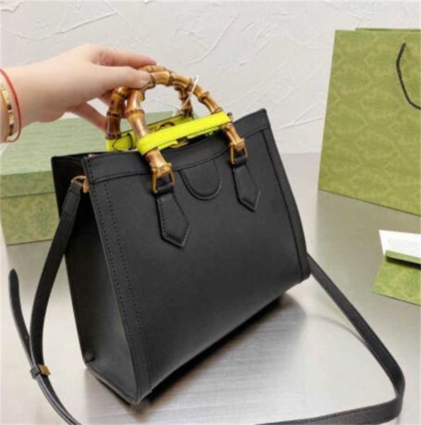 

women diana bamboo bag luxury designer fashion shoulder handbag totes classic phone bags wallet cross body metallic vintage temperamen