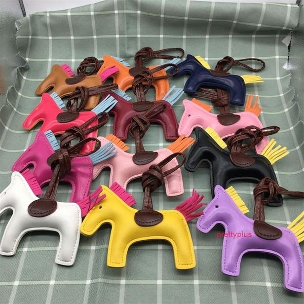 

pu horse bag charm toy whole handbag tote pendant high-end fashion cute random color241k, Black