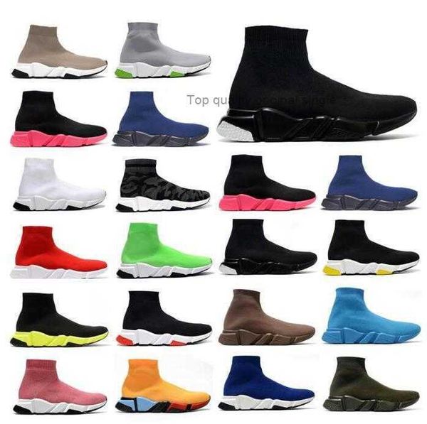 

designer paris skate shoes men sock shoe luxurys casual platform women speed trainer 1.0 2.0 triple black classic lace jogging walking