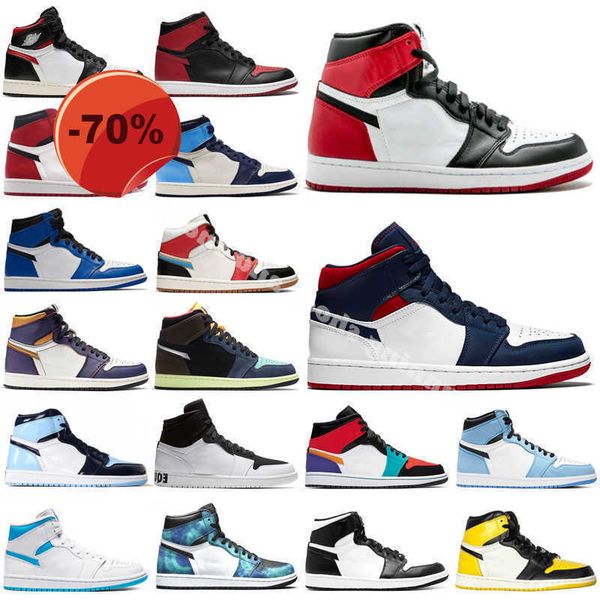 

basketball shoes sneakers womens trainers sports shoe white oreo university blue 2024 new jumpman 1 shimmer 1s mens high og pollen low