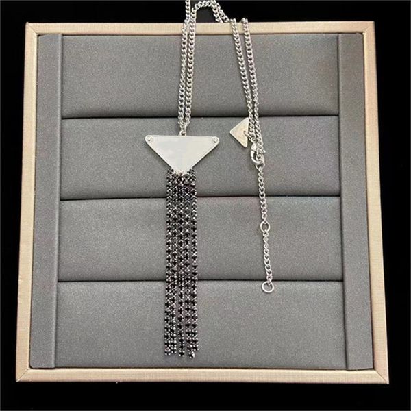 

fashion couple wedding jewellry necklace for women christmas gifts pendant designer jewelry luxury brand designers necklace punk accessories, Silver