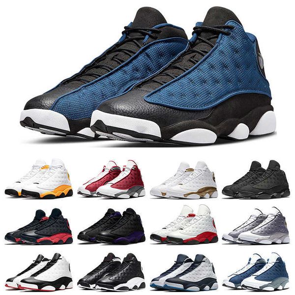 

basketball shoes sneakers sports trainers brave blue obsidian red flint bred atmosphere grey 13s men del sol chicago jumpman