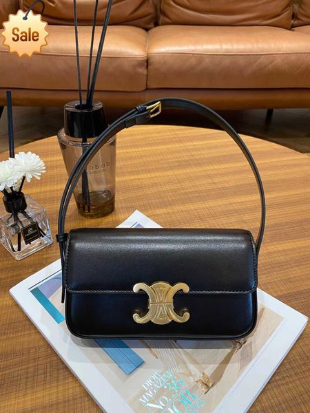 

designer bags 2022 new triumphal arch armpit single shoulder messenger bag leather french stick versatile women's bag factory direct sa