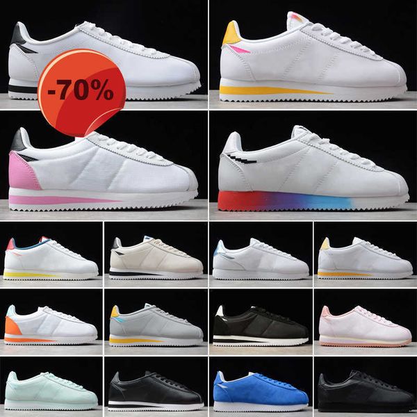 

2021 run shoes men and women casual sports leather original super moire walking casual sneakers 36-45