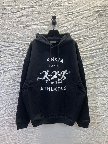 

men's plus size hoodies & sweatshirts round neck embroidered and printed polar style summer wear with street pure cotton nwf, Black;brown