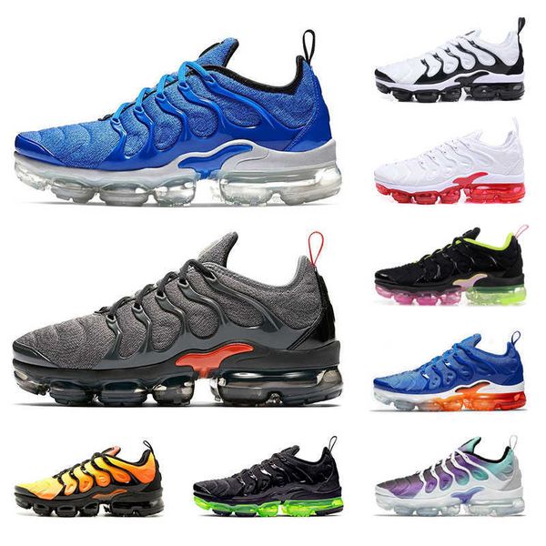 

original running tn plus shoes for men women brand sports sneakers mens trianers chaussures triple black white blue orange volt