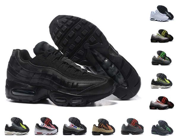 

shoes mens trainers sports sneakers triple black white neon laser fuchsia red orbit bred aqua 95s men women eur 40-46