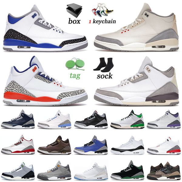 

basketball shoes 3 3s iii jumpman muslin pine green georgetown cardinal red medium grey knicks rivals georgetown sneakers for men women