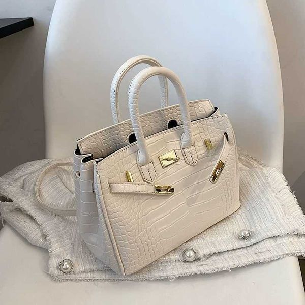 

designers handbags hermee bags tote purse 2022 texture women crocodile grain leather portable kellies messenger backpacks wallets