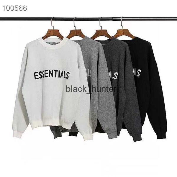 

men's sweaters essential designer 2022 new autumn winter fashion brand jacquard sweater knitwear for men women sweater, White;black