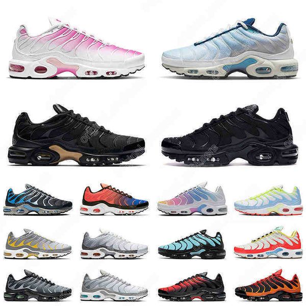 

36-45 tn plus men women running shoes psychic blue white pink rainbow crater triple black voltage purple mens trainers outdoor sneakers