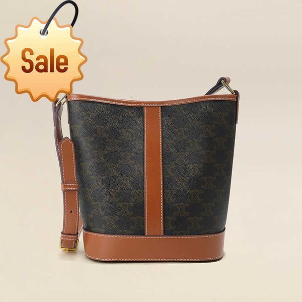 

designer bags old flower bucket triumphal arch printing 2022 new fashion large capacity single shoulder messenger women's factory direc