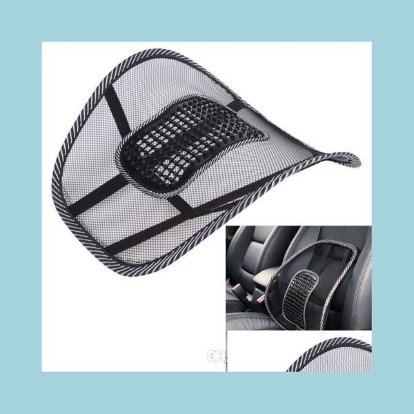 

seat cushions office chair car seat er sofa cool mas cushion lumbar back waist brace l mesh fabric support home drop delivery 2022 m dhfbs