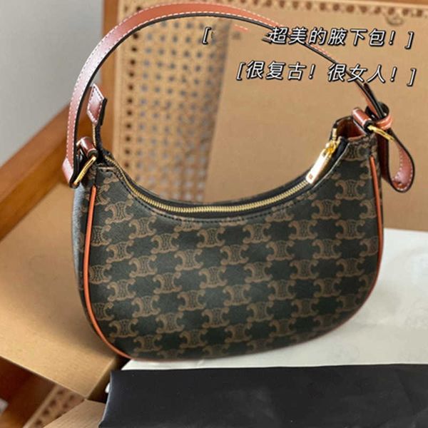 

bag female 2021 new triumphal arch old flower lisa same underarm bag ava one shoulder handbag