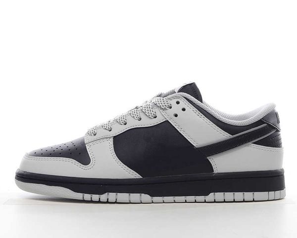 

casual shoes duks low grey black blue leisure running shoes outdoor sports sneakers come with box
