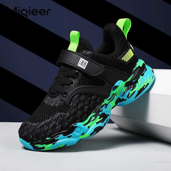 

sneakers boys sneakers mesh breathable kids running shoes children outdoor walking jogging trainning casual sports shoes black footwear l221, Black;red