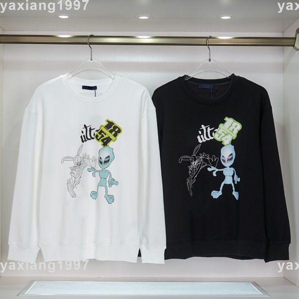 

2023ss spring and summer new hoodies high shirt grade cotton sweatshirts printing short pants sleeve round neck panel t-shirt size s-m-l-xl-, Black;brown