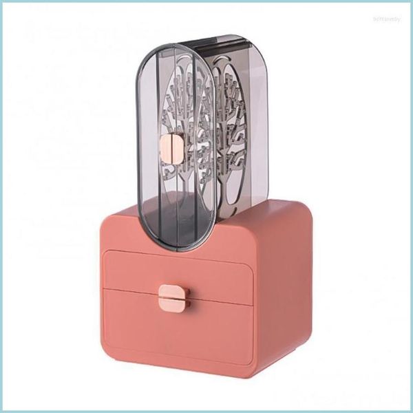 

jewelry pouches bags jewelry pouches bags mti-layer storage box exquisite plastic der type large capacity cosmetics container holder dh1jv, Pink;blue