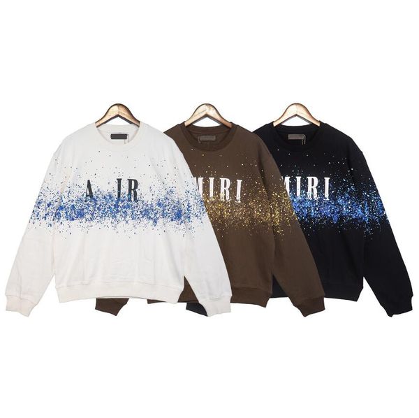 

fashion brand designer mens long sleeve sweatshirt luxury little bear print sweatshirt crew neck pullover casual black apricot