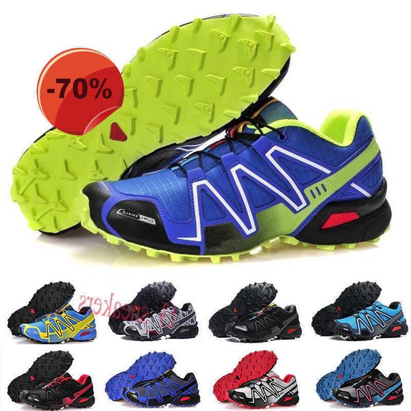 

speed cross 3 cs men women outdoor athletic shoes speedcross run black green red blue trainer mens sport sneaker size 36-46 t301